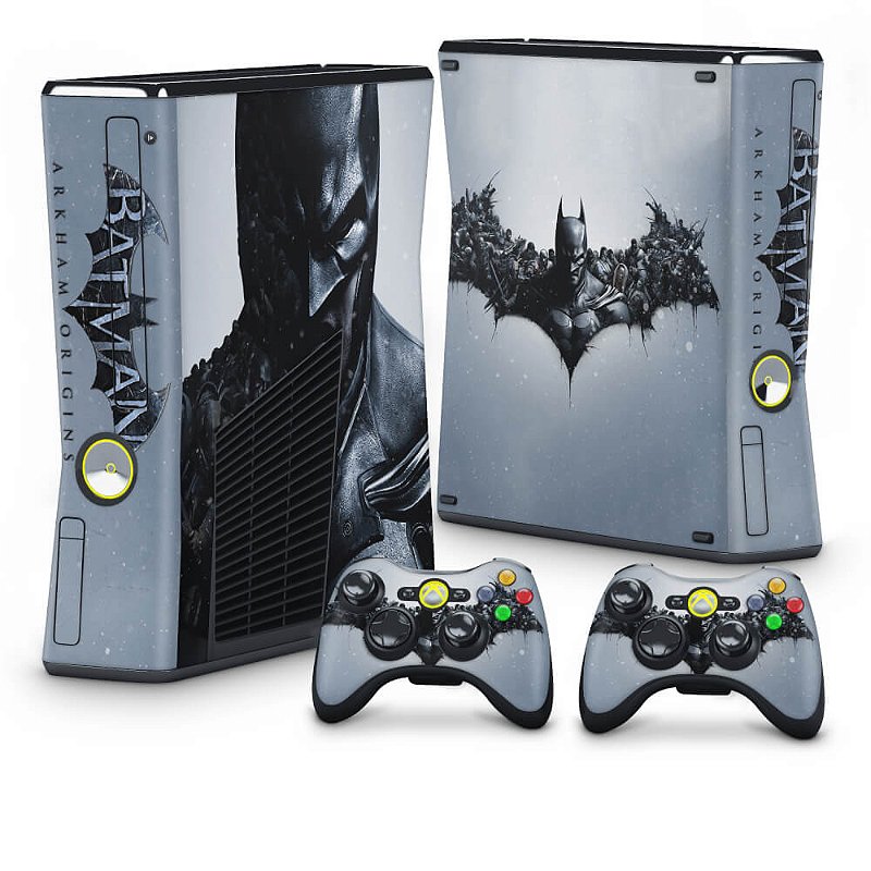 Xbox 360 Slim Skin - Batman Arkham Origins - Pop Arte Skins