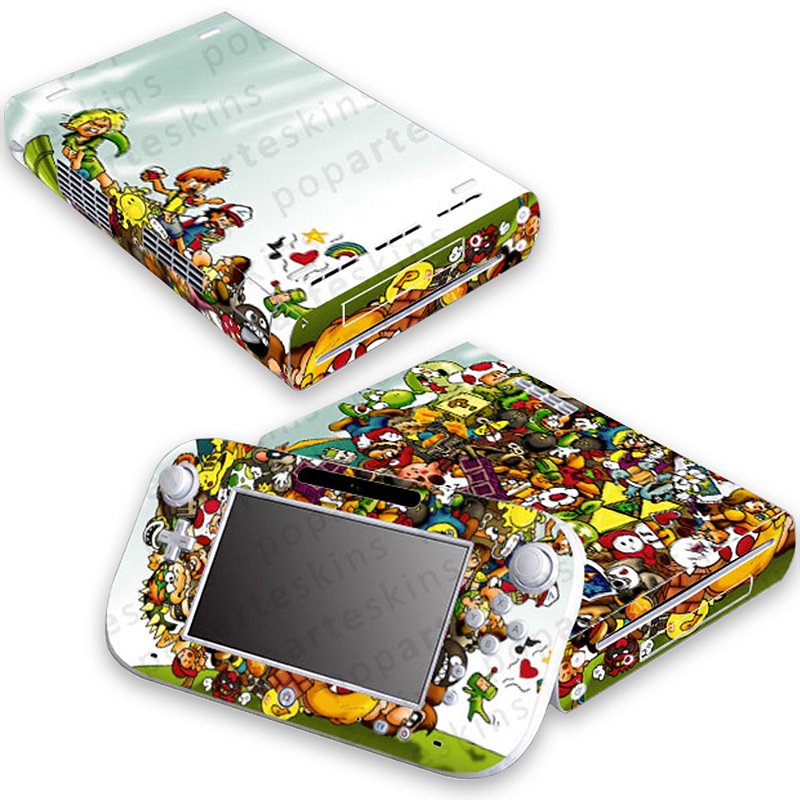 Nintendo Wii U Skin Evolution Pop Arte Skins