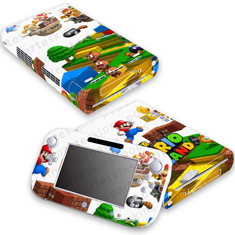 Nintendo Wii U Skin - Super Mario 3D Land - Pop Arte Skins