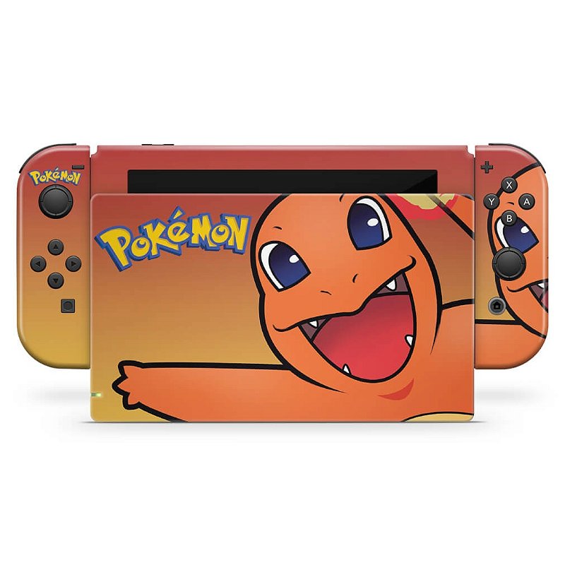 Nintendo Switch Skin Pokémon Charmander Pop Arte Skins
