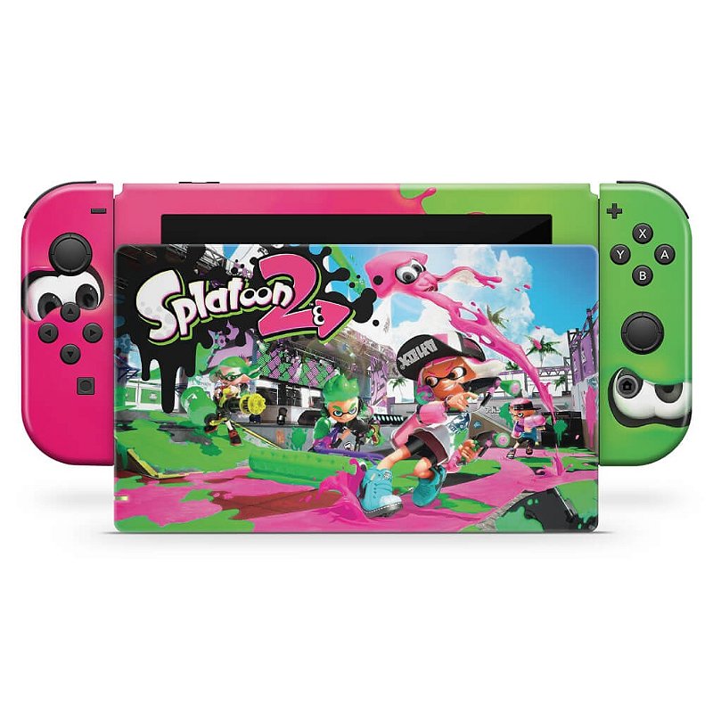 人気ブランドを nintendo-switch-skin-splatoon- Nintendo Switch