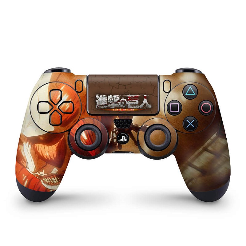 Capa Case e Skin Adesivo PS4 Controle - Attack On Titan - shingeki no kyojin  #A com o Melhor Preço é no Zoom