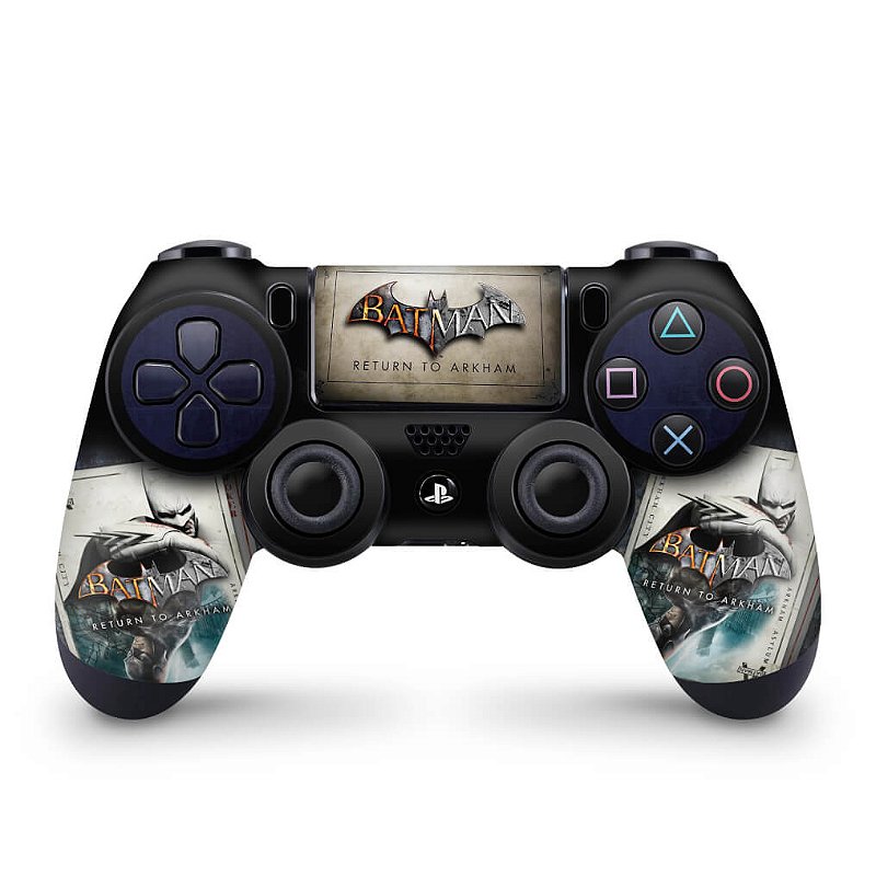 Skin PS4 Controle - Batman Return to Arkham - Pop Arte Skins