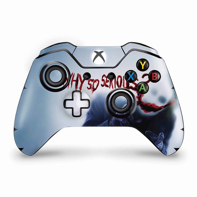Skin Xbox One Fat Controle Coringa Joker Pop Arte Skins