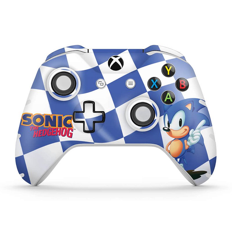 Skin Xbox 360 Controle - Sonic The Hedgehog - Pop Arte Skins