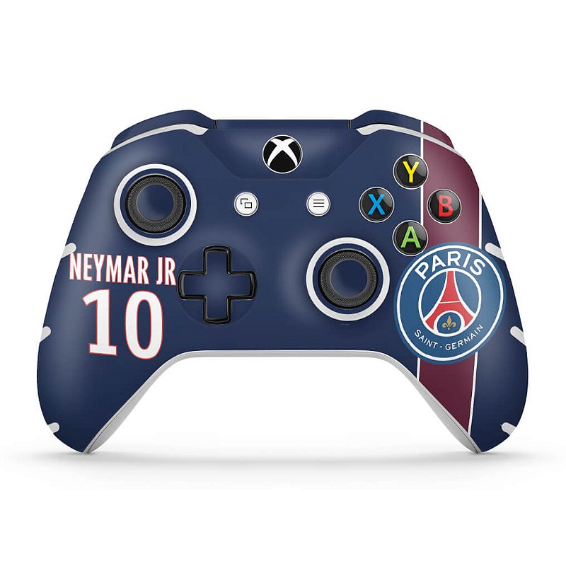 Skin Xbox One Slim X Controle - Paris Saint Germain Neymar Jr PSG - Pop  Arte Skins