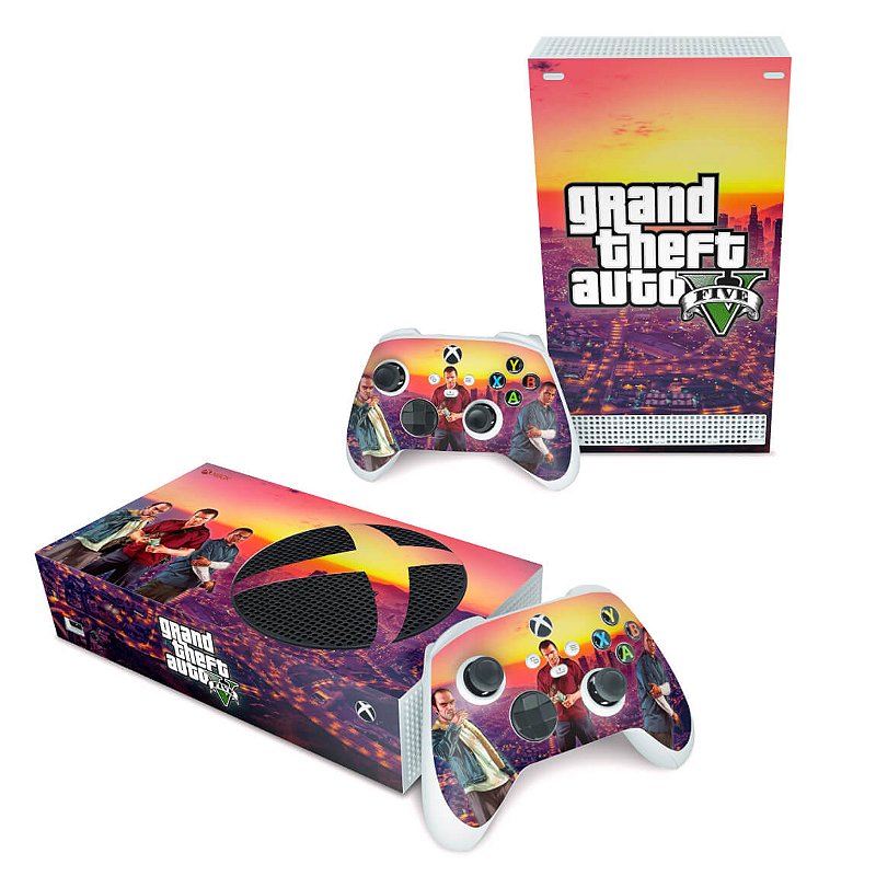 Xbox 360 Slim Skin - GTA V - Pop Arte Skins