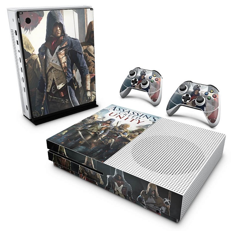 Xbox One Slim Skin Assassins Creed Unity Pop Arte Skins