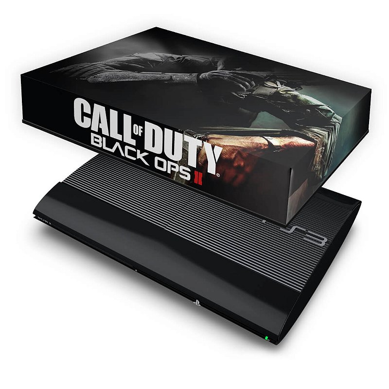 PS3 Super Slim Capa Anti Poeira - Call Duty Black Ops 2 - Pop Arte Skins