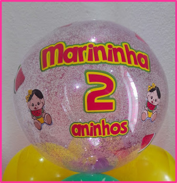 MINI BUBBLE -FRASE QUE VOCÊ ESCOLHER