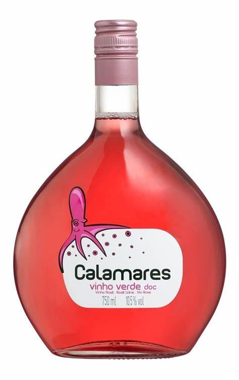 Vinho Verde Calamares Rosé 750ml - Bebidas Juvevê
