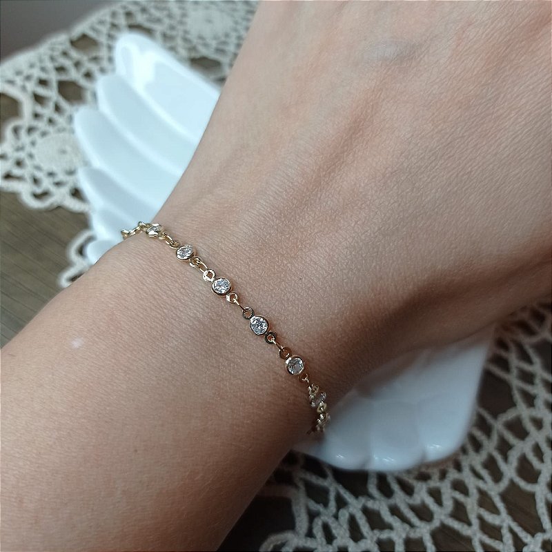 Pulseira zircônia