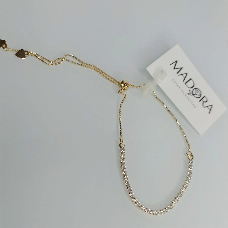 Pulseira riviera gravata