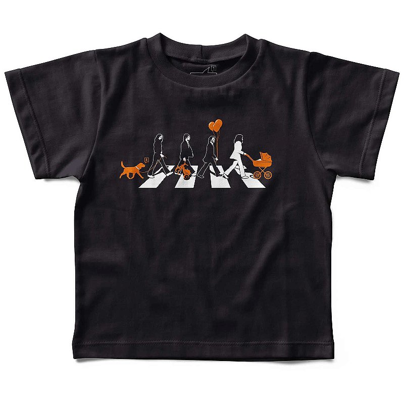 Camiseta Infantil Beatles Abbey Road Babás, Let's Rock Baby - Let's Rock  Baby - Roupas para bebês e crianças