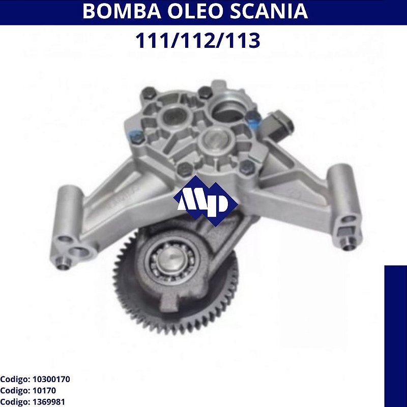 MULTPECAS - BOMBA OLEO SCANIA 10170 - Multpecas - Peças motores diesel com  os melhores preços