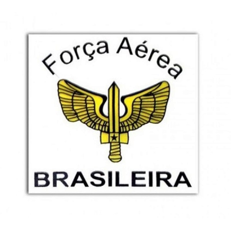 Adesivo Força Aérea Brasileira (Interno) - Toca Militar | Artigos Militares  e Muito Mais