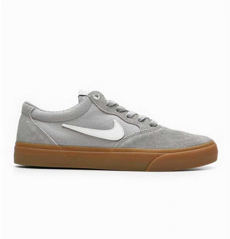 TÊNIS NIKE SB CHRON SOLARSOFT - MASCULINO - CINZA E BRANCO - ZÁPITH ESPORTES