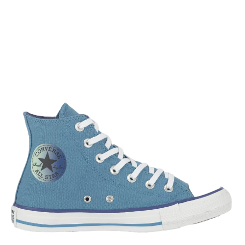 BOTA CHUCK TAYLOR LONA ALL STAR PETROLEO CLARO E AZUL