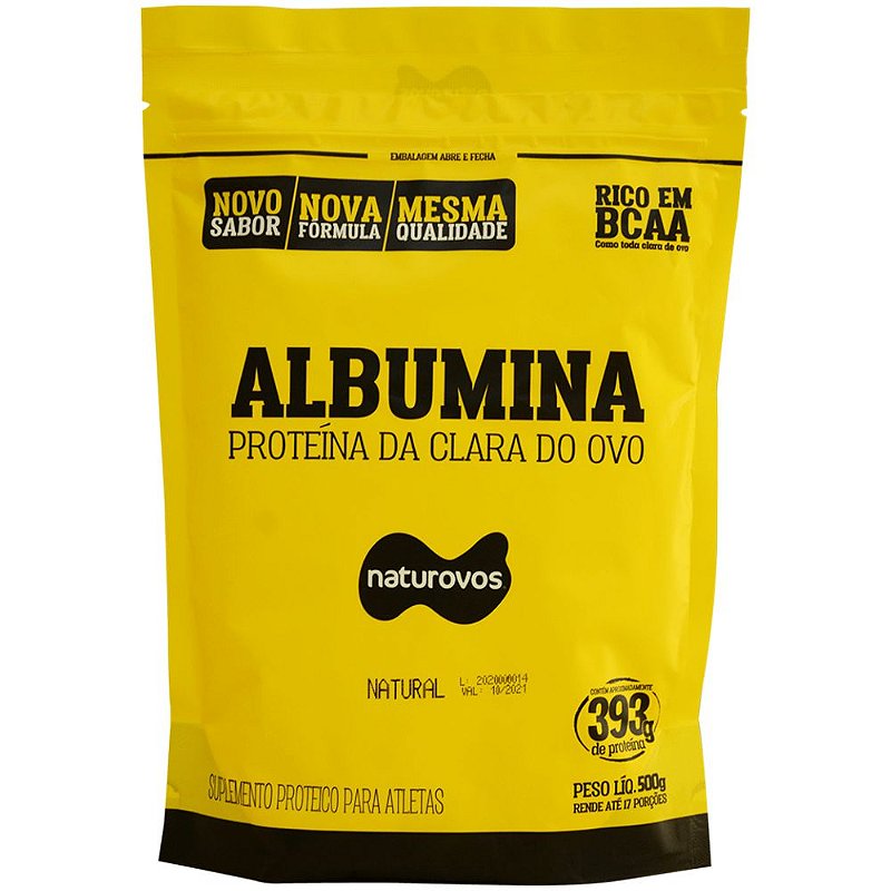 Naturovos - Albumina - Proteína da Clara do Ovo - Ergo Suplementos e  Vitaminas | Suplementos em Recife, Olinda e Jaboatão | Mais barato