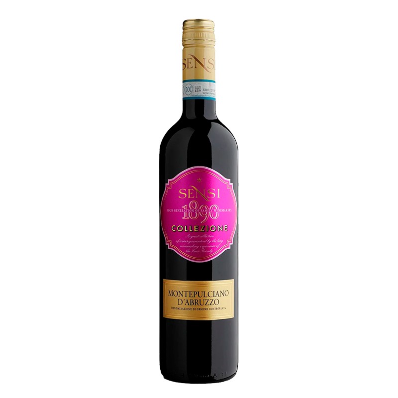 Vinho Italiano Tinto Sensi 1890 Collezione Montepulciano D'Abruzzo