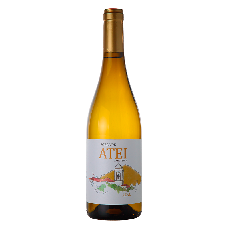 Vinho Português Verde Branco Foral de Atei Azal 750ml - Reserva Vinho Português Verde Branco Foral de Atei Azal 750ml - Reserva