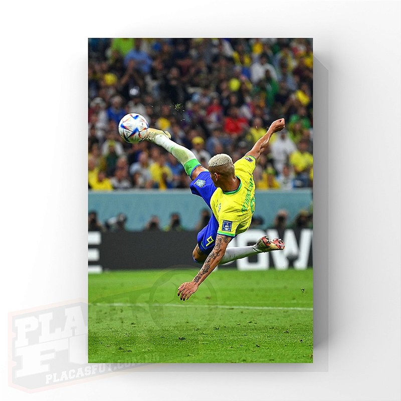 Quadro Brasil Escalação Final Campeão Copa 1994 - PlacasFUT