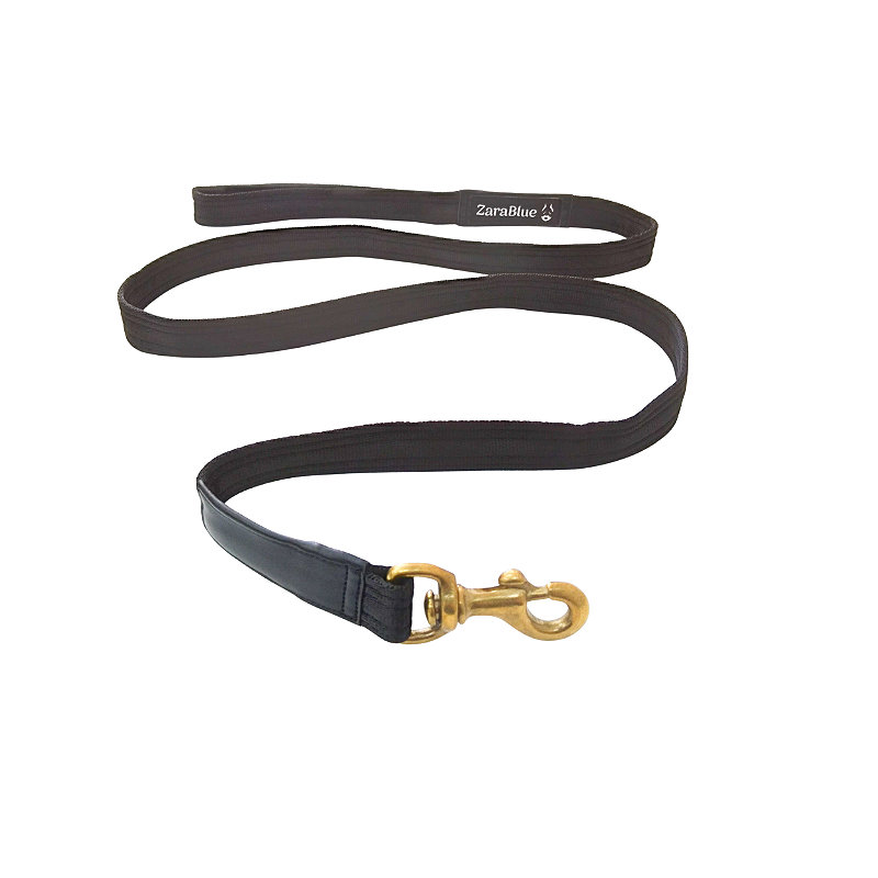 Guia Para Adestramento De 1,50m Mosquetão Latão Reforçado ZaraBlue