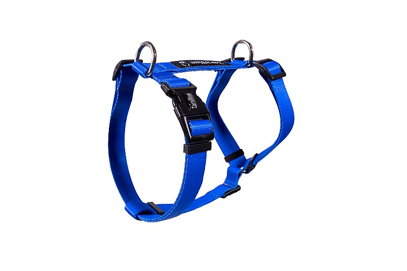 Peitoral H para Cachorro e Gato Azul ZaraBlue
