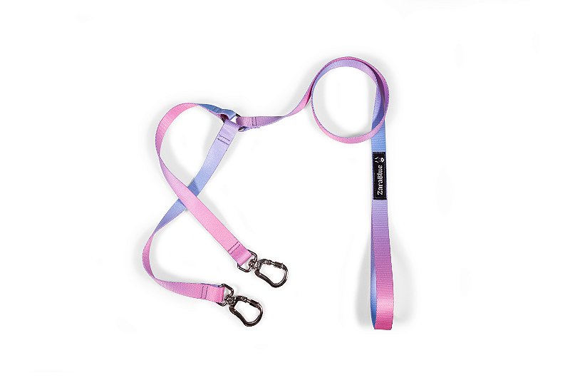 Guia Dupla para passeio Cachorro Cloe ZaraBlue