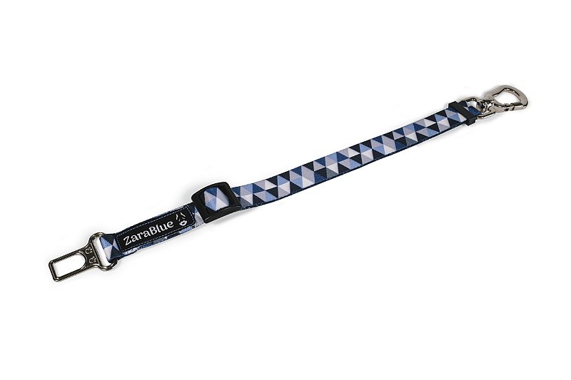 Adaptador De Cinto De Segurança Cachorro Lumix Azul Zarablue