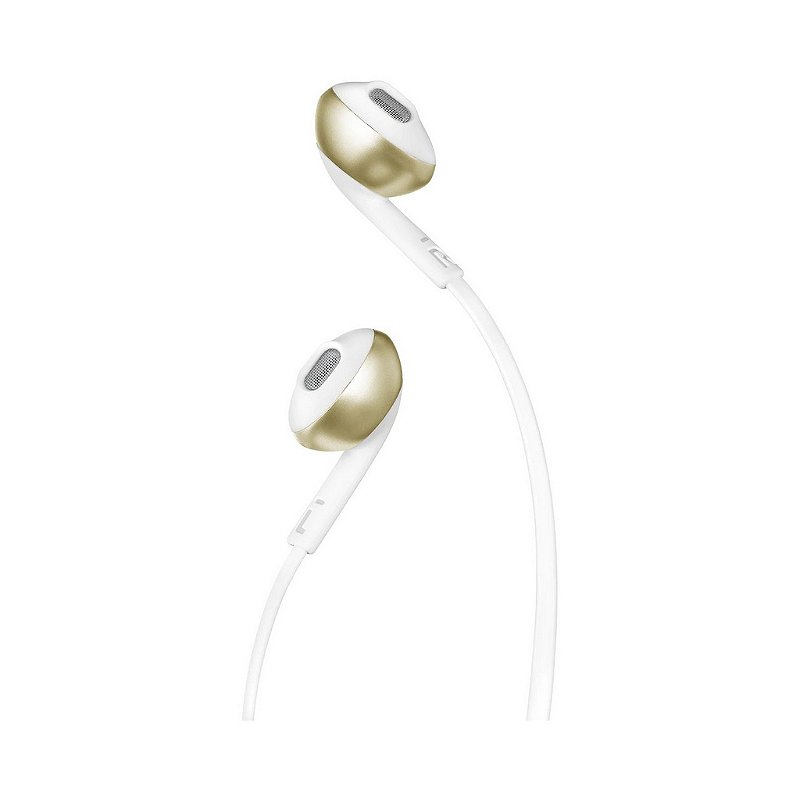 Fone de Ouvido Auricular JBL T205 In-Ear com Microfone Dourado -  Multimega.com.br
