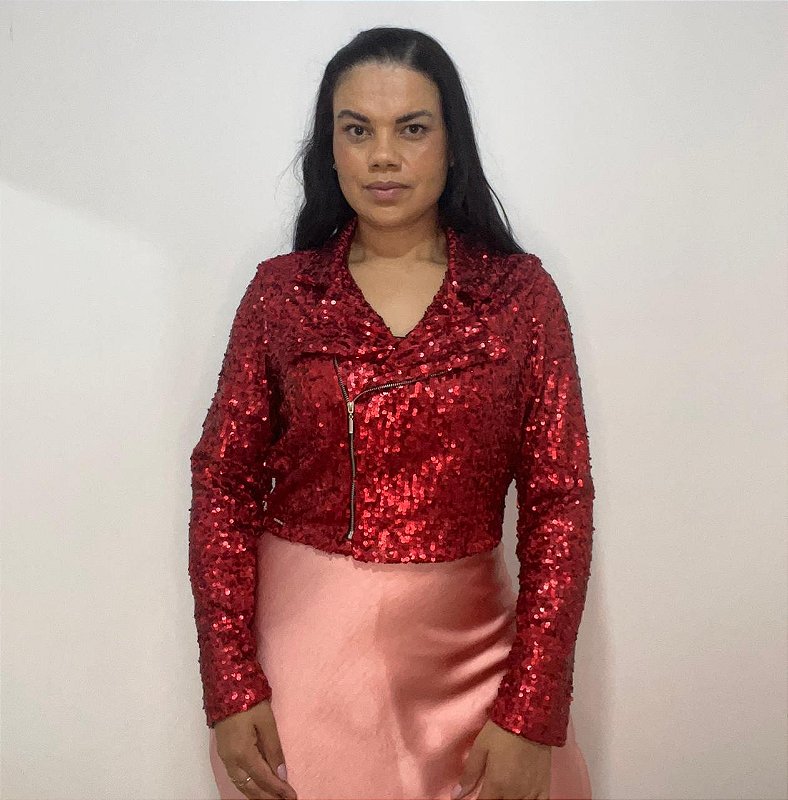 Jaqueta Flávia Vermelha