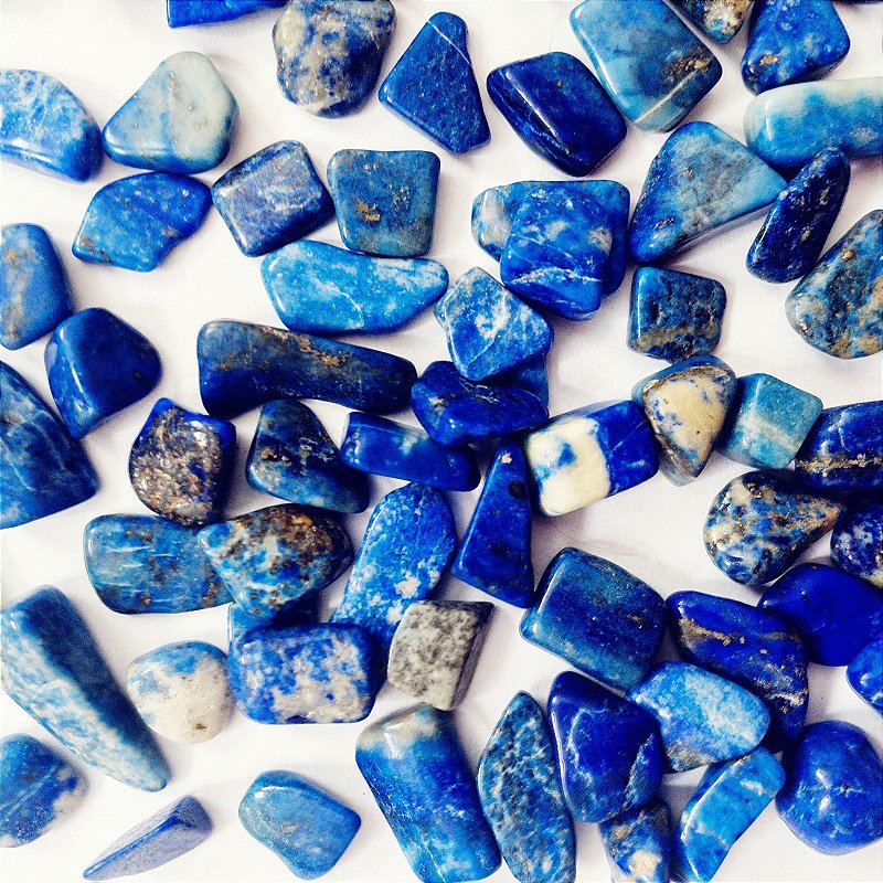 HAKUHODO Lapis Lazuli Set H6483 7本セット Lápis Lazúli Mini - Pedra da Iluminação | Cristais Naturais - Loja