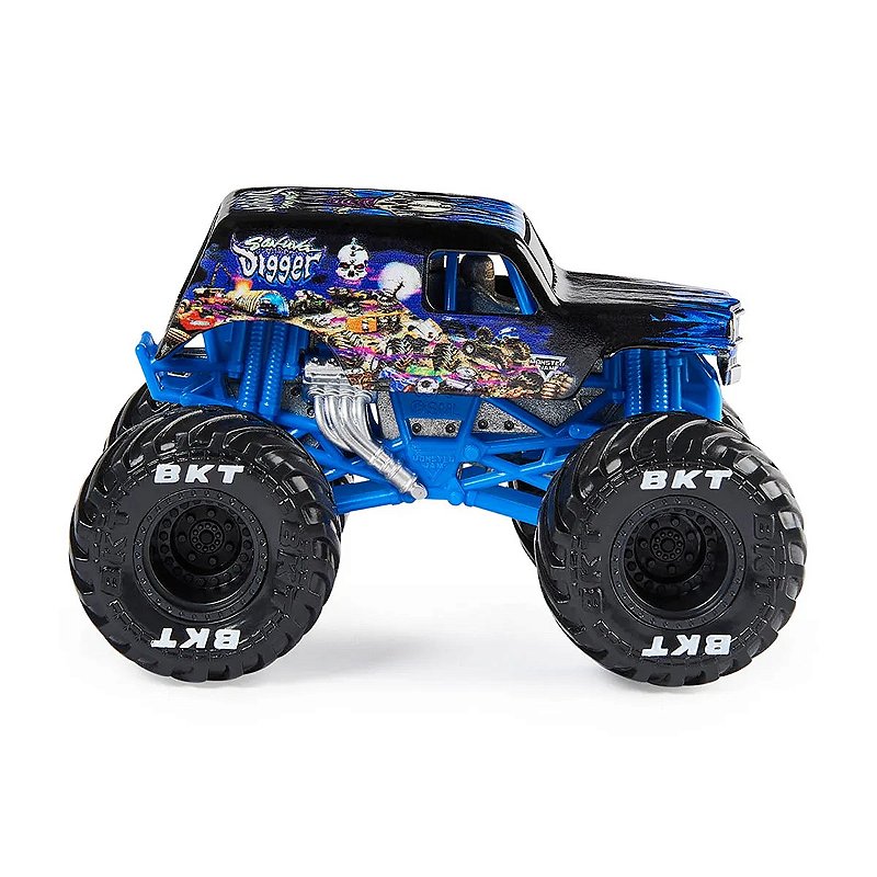 Monster Jam Roda-Livre Escala 1:64 - Mistery Machine - Apteryx Brinquedos