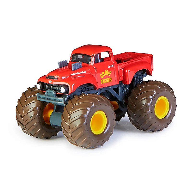 Monster Jam Roda-Livre Escala 1:64 - Mistery Machine - Apteryx Brinquedos