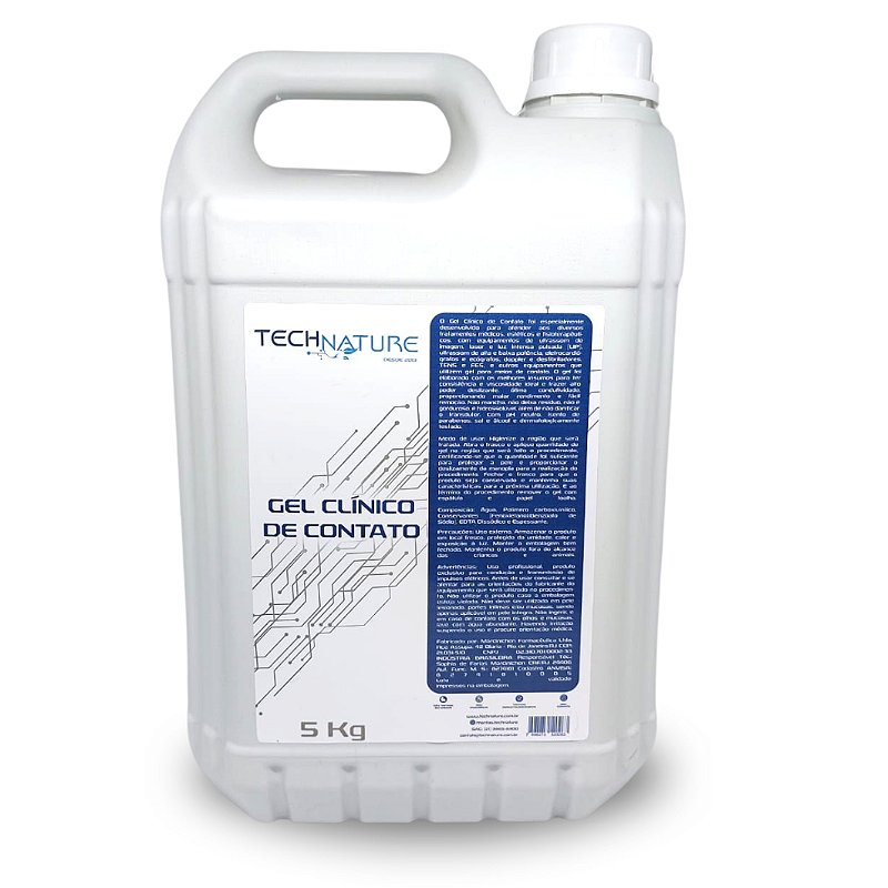 Gel Clínico De Contato 5kg - Technature