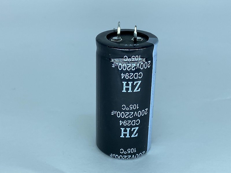 フイルコード Capacitor eletrolitico 200V x 2200uF (M) CD294 - 30mm * 60mm