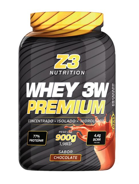 WHEY PROTEIN 3W PREMIUM - Z3 Nutrition Suplementos: Whey Protein, BCAA,  Hipercalóricos, Termogênicos e muito mais.