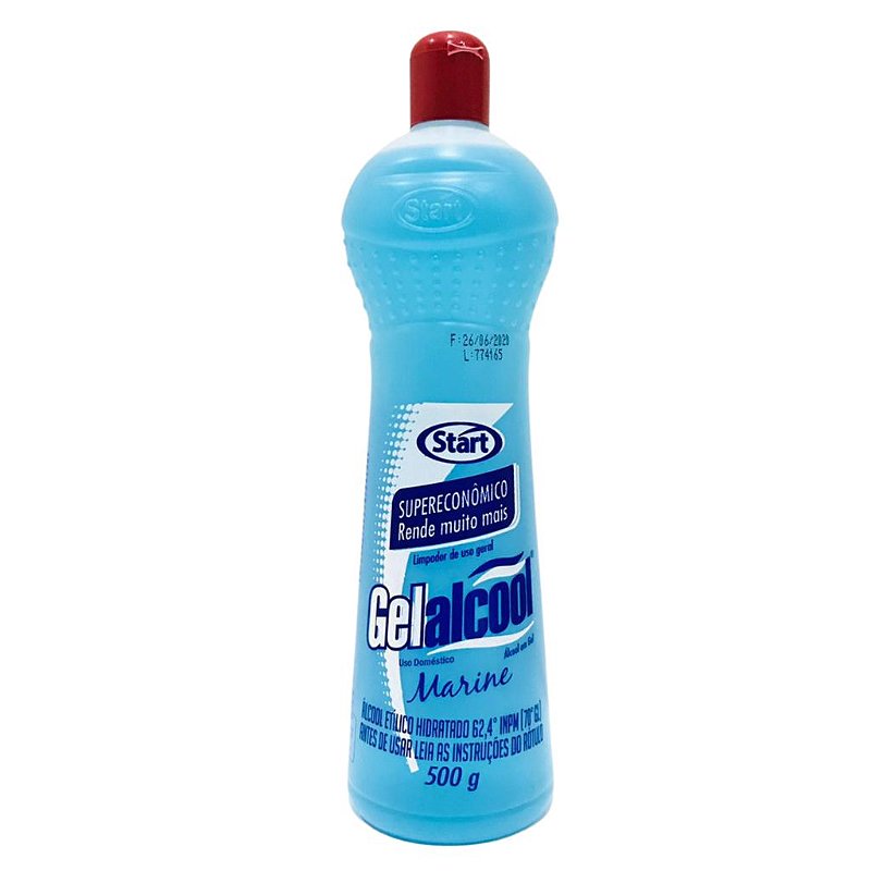 ALCOOL GEL 65º INPM PARA LIMPEZA 500ml FACILITA AUDAX