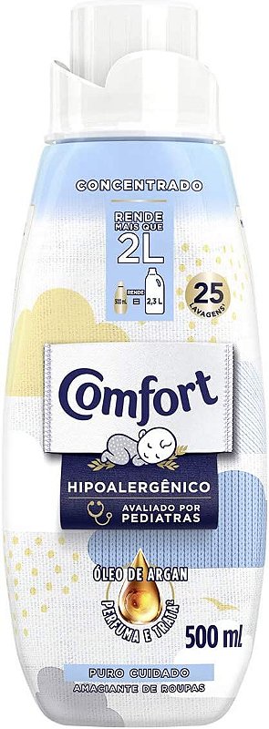 amaciante comfort hipoalergênico - SuperLimpinho - O Supermercado da  Limpeza.