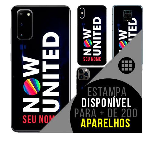 Capa de celular personalizada com nome - todos aparelhos - Now United K-POP
