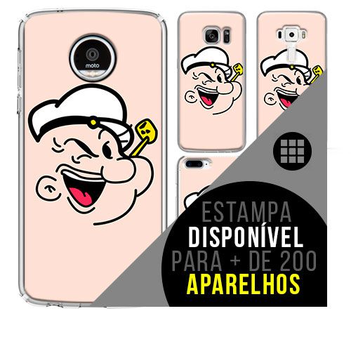 Capa de celular - Popeye [disponível para + de 200 aparelhos]