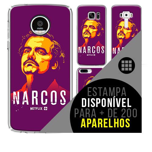 Capa de celular - NARCOS [disponível para + de 200 aparelhos]