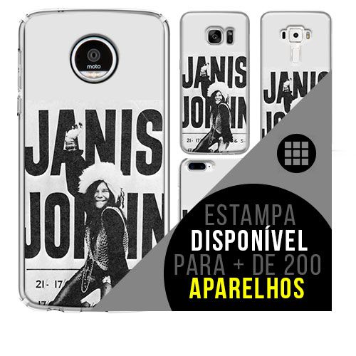 Capa de celular - JANIS JOPLIN 8 [disponível para + de 200 aparelhos]