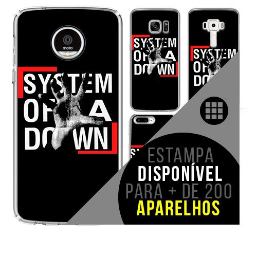 Capa de celular - SYSTEM OF A DOWN 6 [disponível para + de 200 aparelhos]