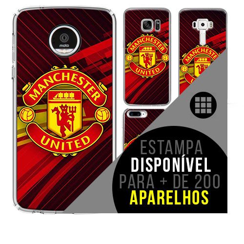 Capa de celular - Manchester United 4 [disponível para + de 200 aparelhos]