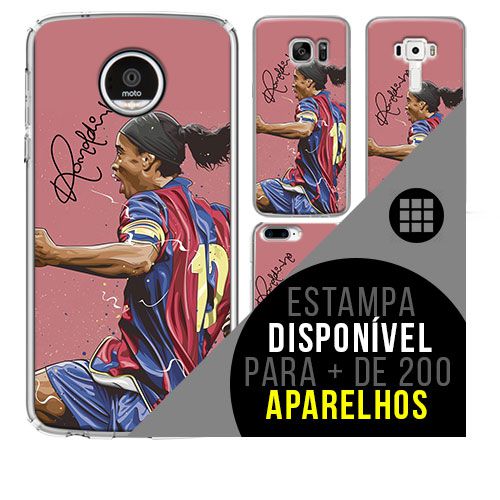 Capa de celular - Ronaldinho Gáucho 1 [disponível para + de 200 aparelhos]