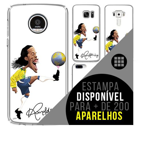Capa de celular - Ronaldinho Gáucho 4 [disponível para + de 200 aparelhos]