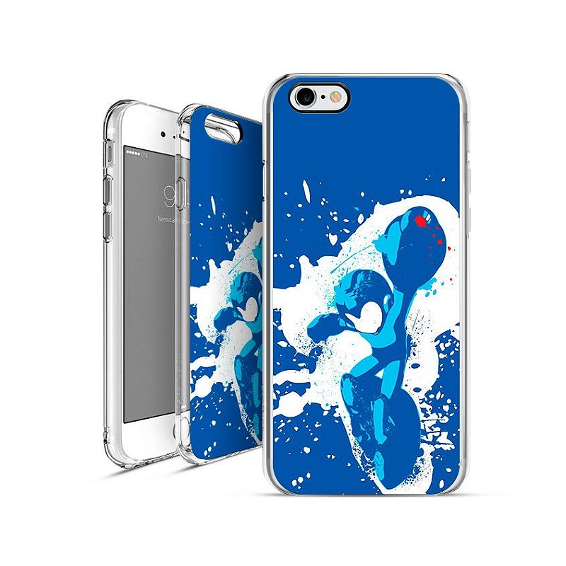 Capa de Celular Personalizada - Mega Man - Capas de 
