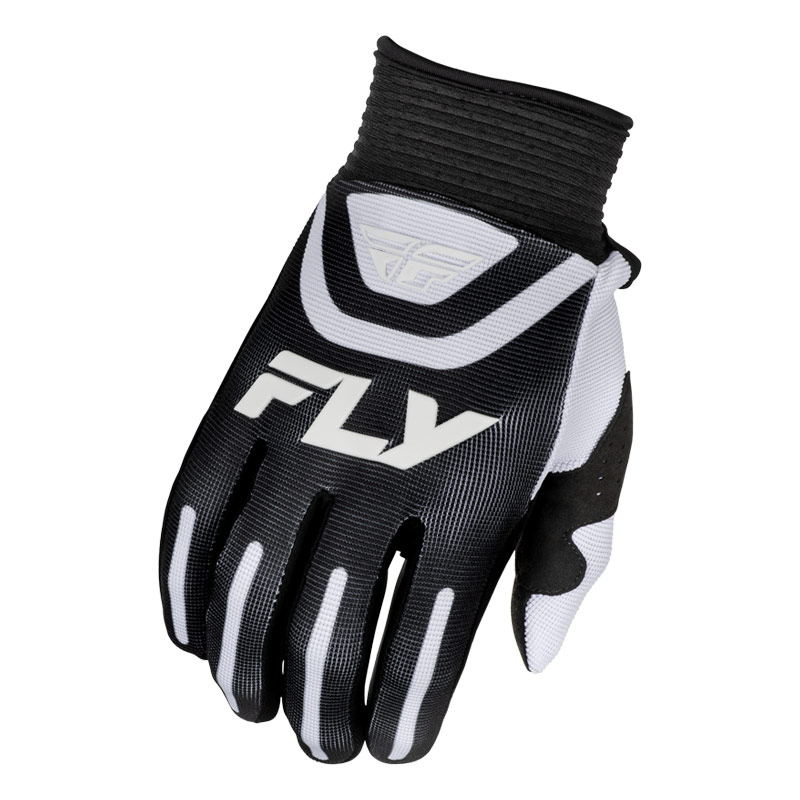 Luva Fly F16 2025 Preto/Branco - Webtrilhas - Equipamentos de Moto